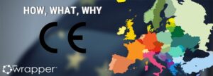 Europe map with a prominent CE Mark logo, representing a medical device's legal "Passport to Europe" and compliance with EU MDR 2017/745 standards for market entry.